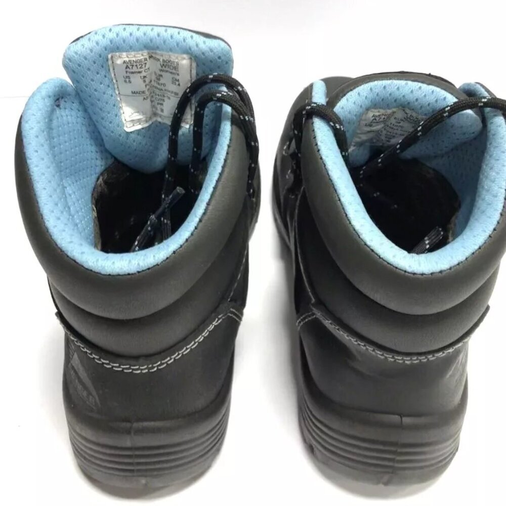 Avenger Framer Comp Toe Work Boots Womens Size 6.5D-Wide - Picture 4 of 6